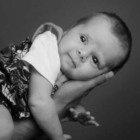 photo bébé noir et blanc montpellier