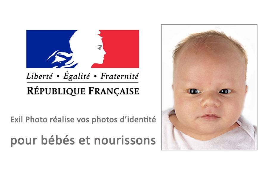 photo d'identité pour bébés et nourissons a palavas